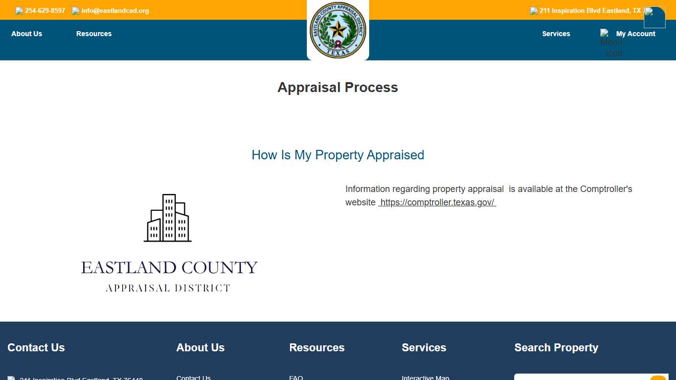 Eastland CO Appraisal District